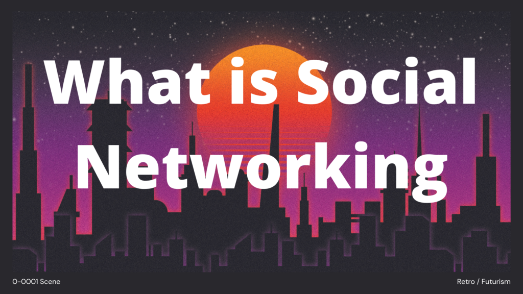 What is social networking?